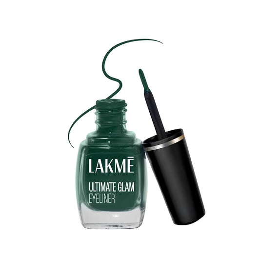 Lakme Ultimate Glam Eye Liner, Semi Matte, Green (9 ml)