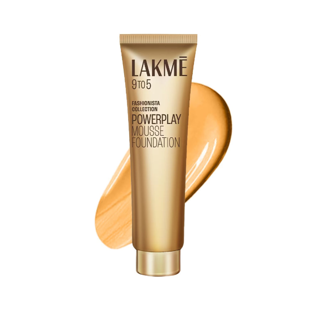 Lakme 9 To 5 Weightless Mousse Foundation - Beige Vanilla (25g)