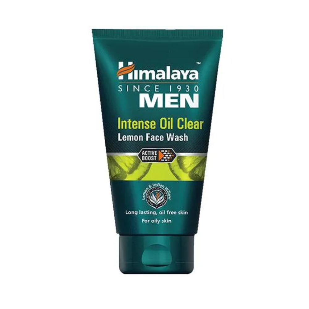 Himalaya Men Intense Oil Clear Lemon Face Wash, 50 ml