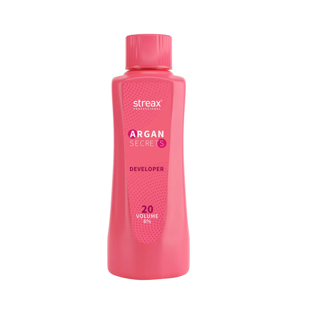 Streax Professional Developer for Argan Secrets Colourant - 20 Volume 6% (250ml)