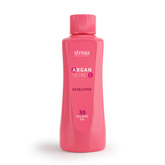 Streax Professional Developer for Argan Secrets Colourant - 30 Volume 6% (250ml)