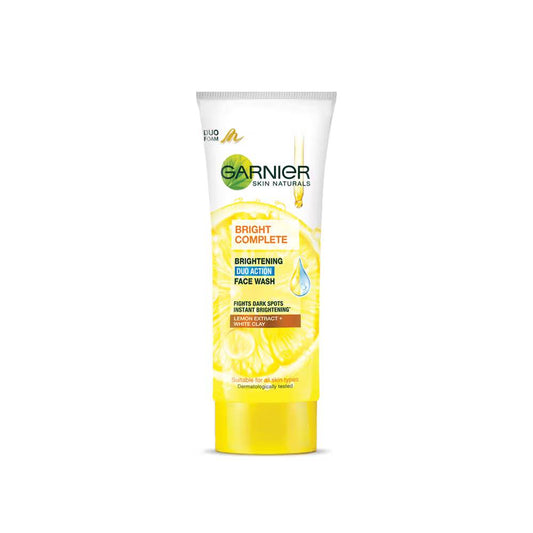 Garnier Bright Complete BRIGHTENING DUO ACTION Face Wash (100gm)