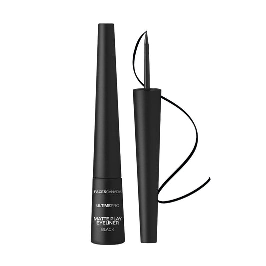 Faces Canada Ultime Pro Matte Play Eyeliner - Black (2.5ml)