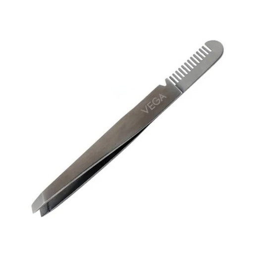 2 in 1 Brow Groomer and Tweezer - TWE-01