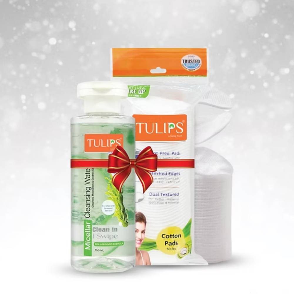 Tulips Premium Micellar Cleansing Water for Makeup Remover