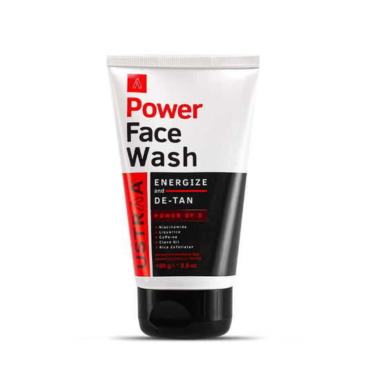 Ustraa Power Face Wash - 100g
