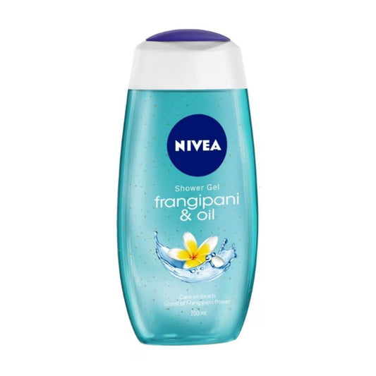 NIVEA Frangipani & care oil Body wash for long-lasting freshness (250ml)