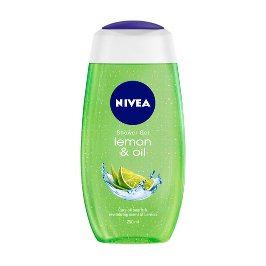 NIVEA Lemon & care oil Body wash for long-lasting freshness (250ml)