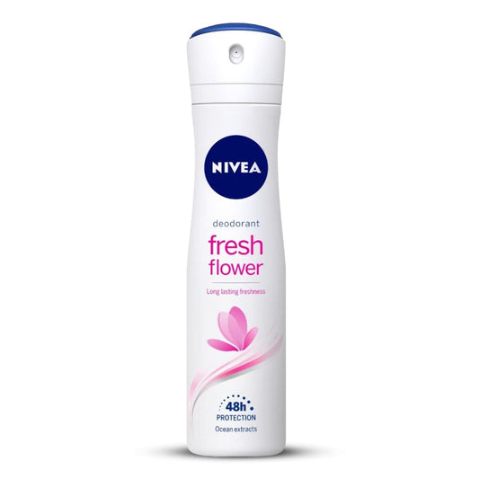 Nivea Fresh Flower Women Deodorant - Long Lasting Freshness & 48h Protection, 150 ml