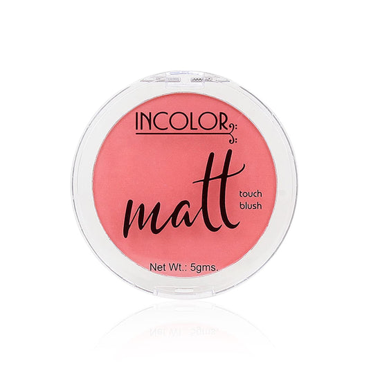 Incolor Long Lasting Matt Touch Blusher 5g (Shade No 2)