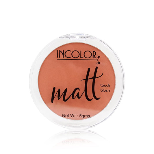 Incolor Long Lasting Matt Touch Blusher 5g (Shade No 4)