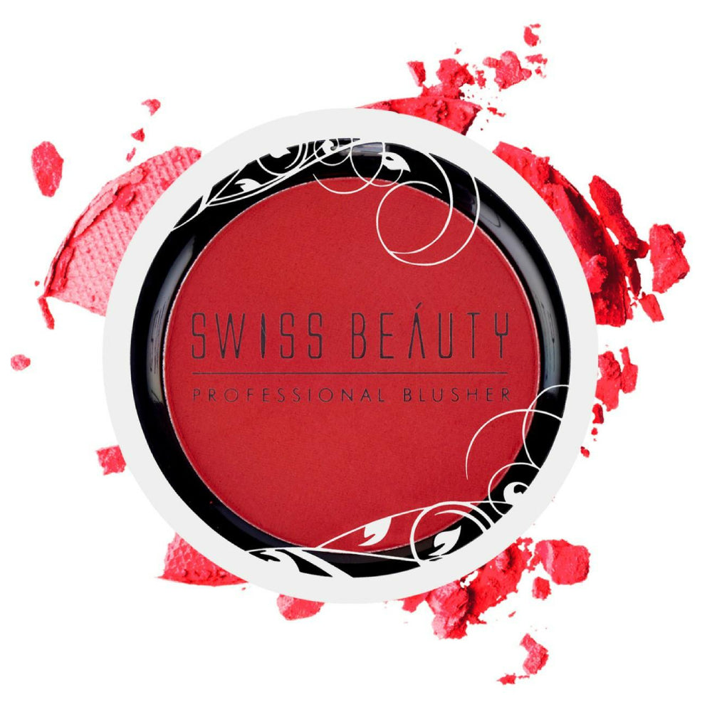 Swiss Beauty Professional Blusher - 09 India Red