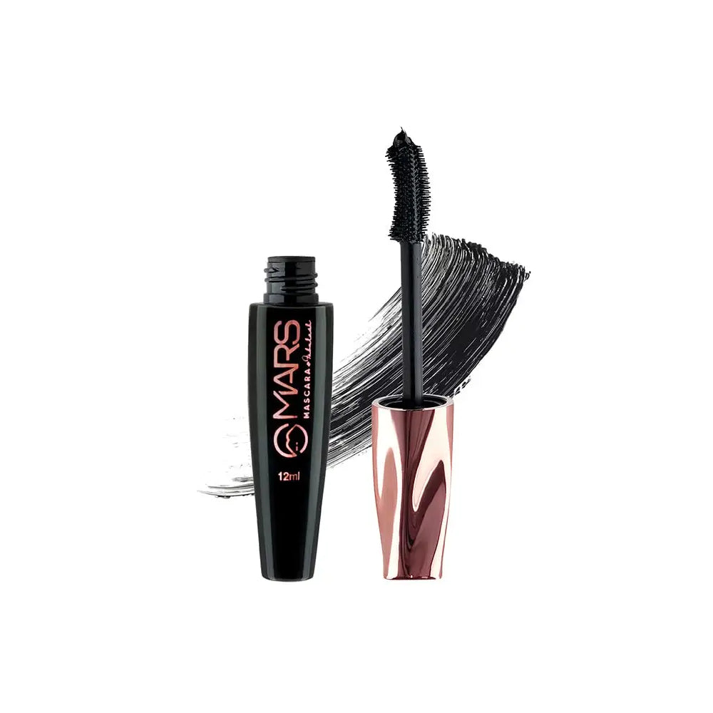 MARS Fabulash Volumising Mascara Waterproof with Intense Jet Black Color (12ml)