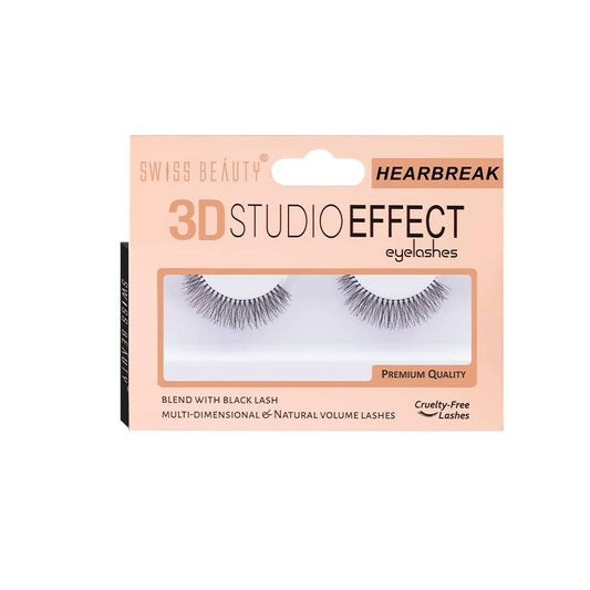 Swiss Beauty 3d Studio Effect Eyelashes - Heartbreak
