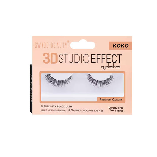 Swiss Beauty 3d Studio Effect Eyelashes - Koko