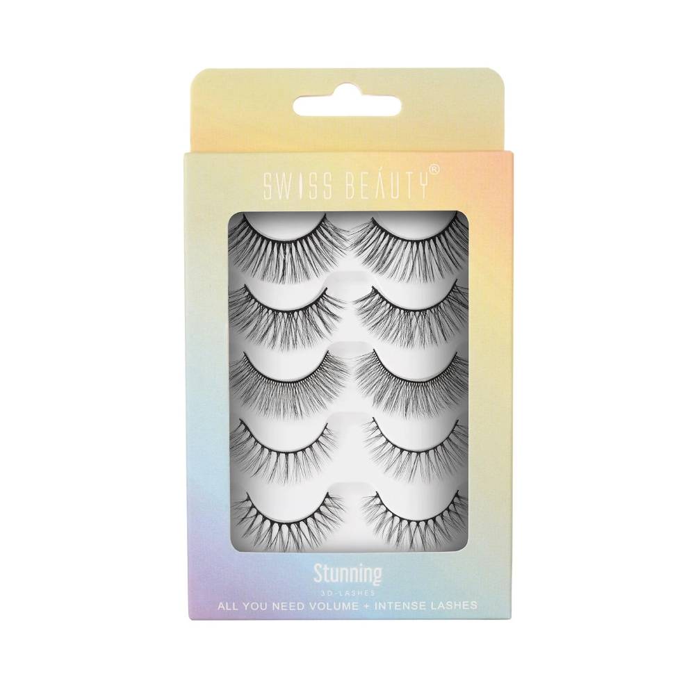 Swiss Beauty 3d Studio Effect Eyelashes - Stunning