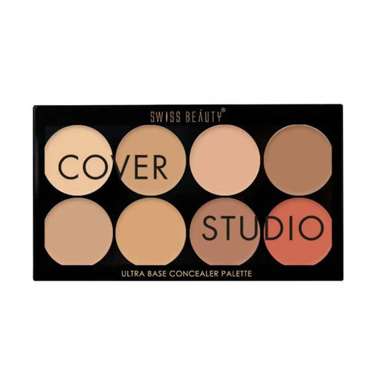 Swiss Beauty Cover Studio Ultra Base Concealer Palette - Shade 2 (16g)