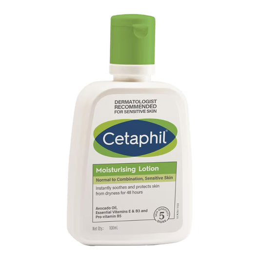 Cetaphil Moisturising Lotion For Dry To Normal Sensitive Skin - Dermatologist Recommended (100ml)
