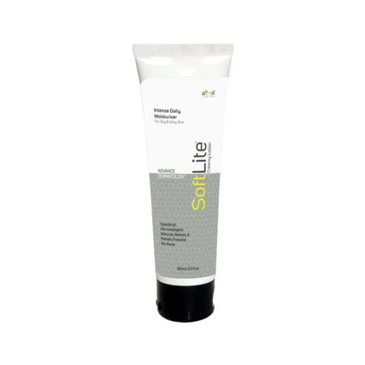 Vegetal Softlite Creamy Lotion - For Dry & Itchy Skin, Intense Daily Moisturiser, 90 g