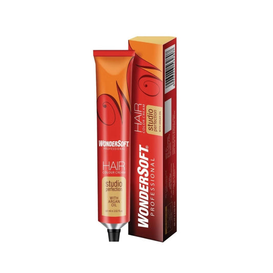 Wondersoft Professional Hair Color Cream Studio Perfection With Argan Oil Golden Brown 4.3