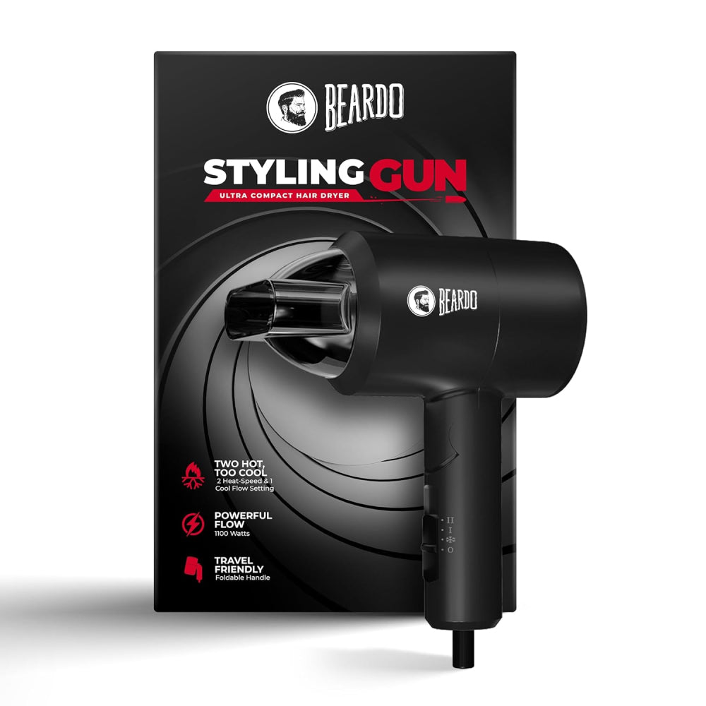 BEARDO Styling Gun Ultra Compact Hair Dryer