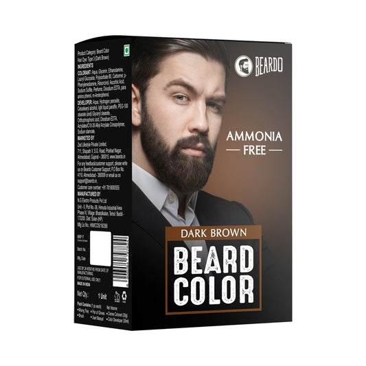 Beardo Beard Color Dark Brown (60ml)