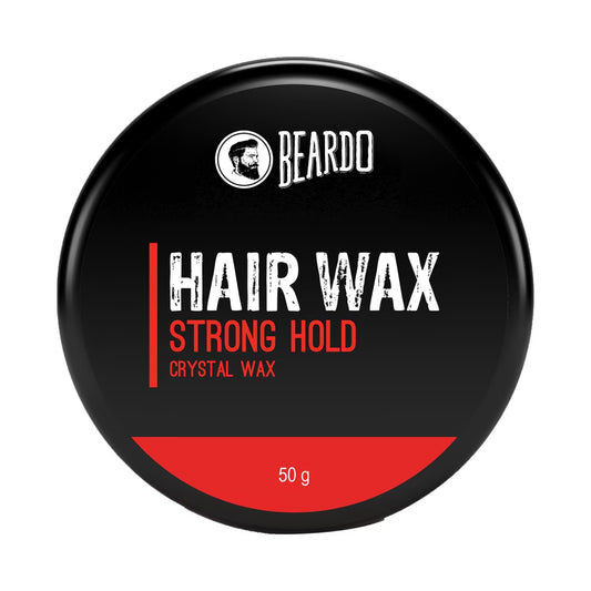 Beardo Hair Wax Strong Hold Crystal Gel Wax (50g)