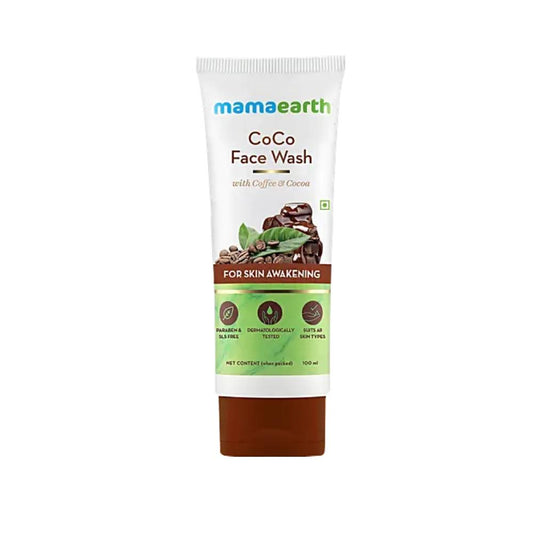 Mamaearth CoCo Facewash With Coffee & Cocoa For Skin Awakening, 100 ml