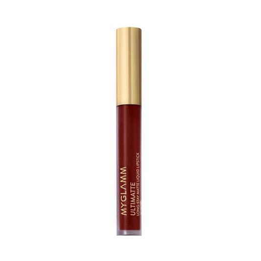 MyGlamm Ultimatte Long Stay Matte Liquid Lipstick - Plum Beauty (2.5ml)