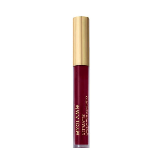 MyGlamm Ultimatte Long Stay Matte Liquid Lipstick - Wine Babe (2.5ml)