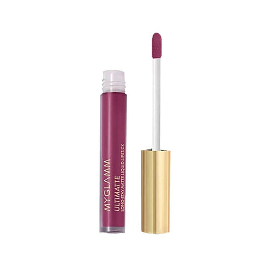 MyGlamm Ultimatte Long-Stay Matte Liquid Lipstick - Smudge & Transfer Proof, 2.5 ml Scarlet Queen