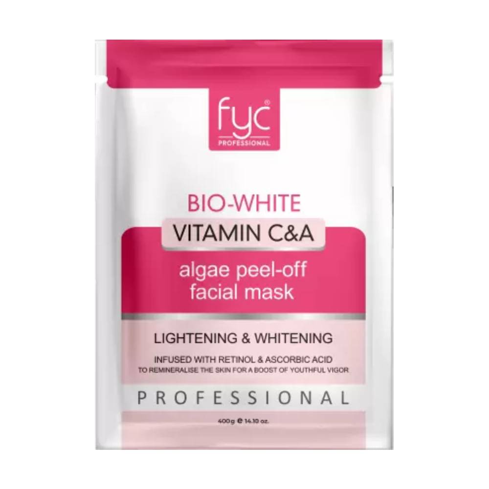 FYC PROFESSIONAL Bio White Algae Face Mask Peel Off Facial Mask (Vitamin C+A Mask)  (400 g)