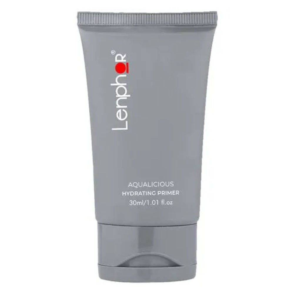 Lenphor Aqualicious Hydrating Primer - Matte & Pearl Finish, Water Resistant, Long-Lasting, 30 ml