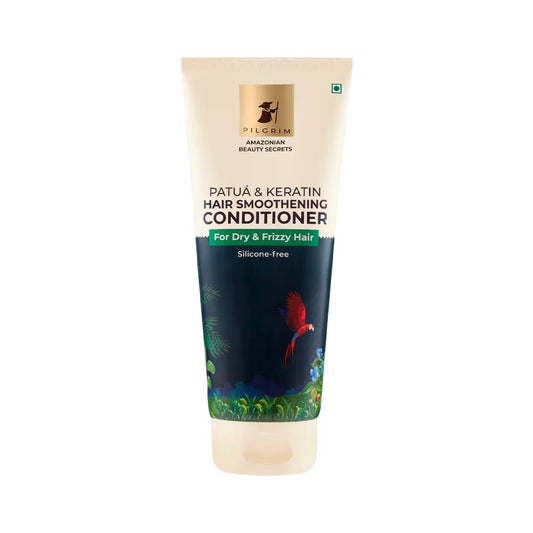 Pilgrim Patua & Keratin Hair Smoothing Conditioner for Dry & Frizzy Hair (200ml)
