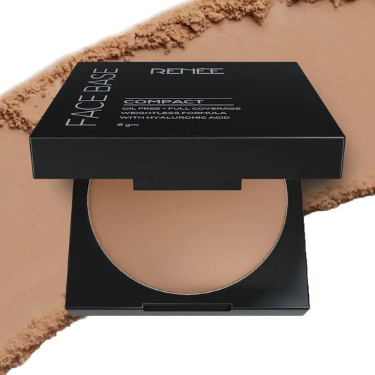 RENEE Face Base Compact - Almond Beige (9g)