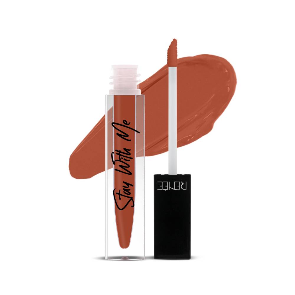 Renee Stay With Me Matte Liquid Lip Color - CRAVING FOR COFFEE - (5 ML)