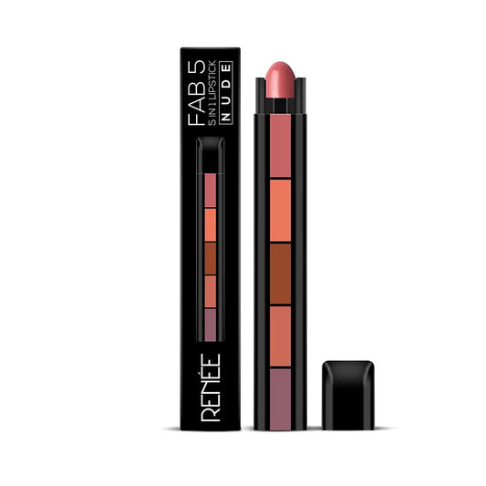 Renee Cosmetics Fab 5 In 1 Nude Lipstick (7.5g)