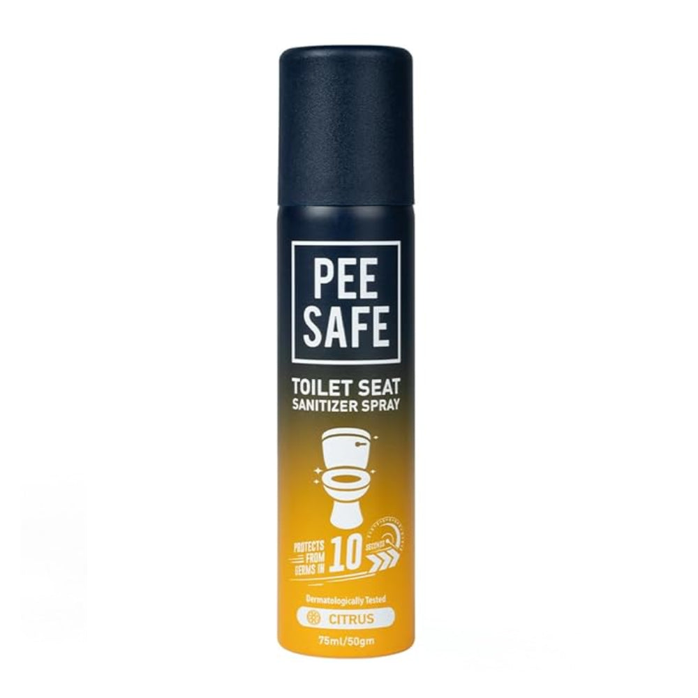 Pee Safe Toilet Seat Sanitizer Spray 75 ml - Citrus