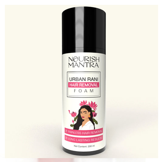 Nourish Mantra Urban Rani Hair Removal Foam 200ml