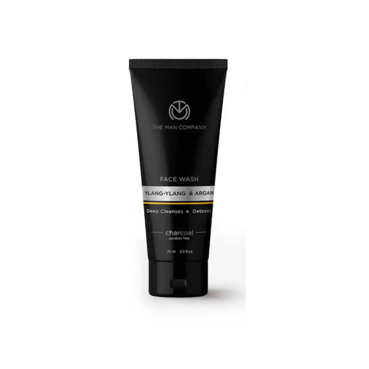 The Man Company Face Wash Ylang-Ylang & Argan Charcoal 75g