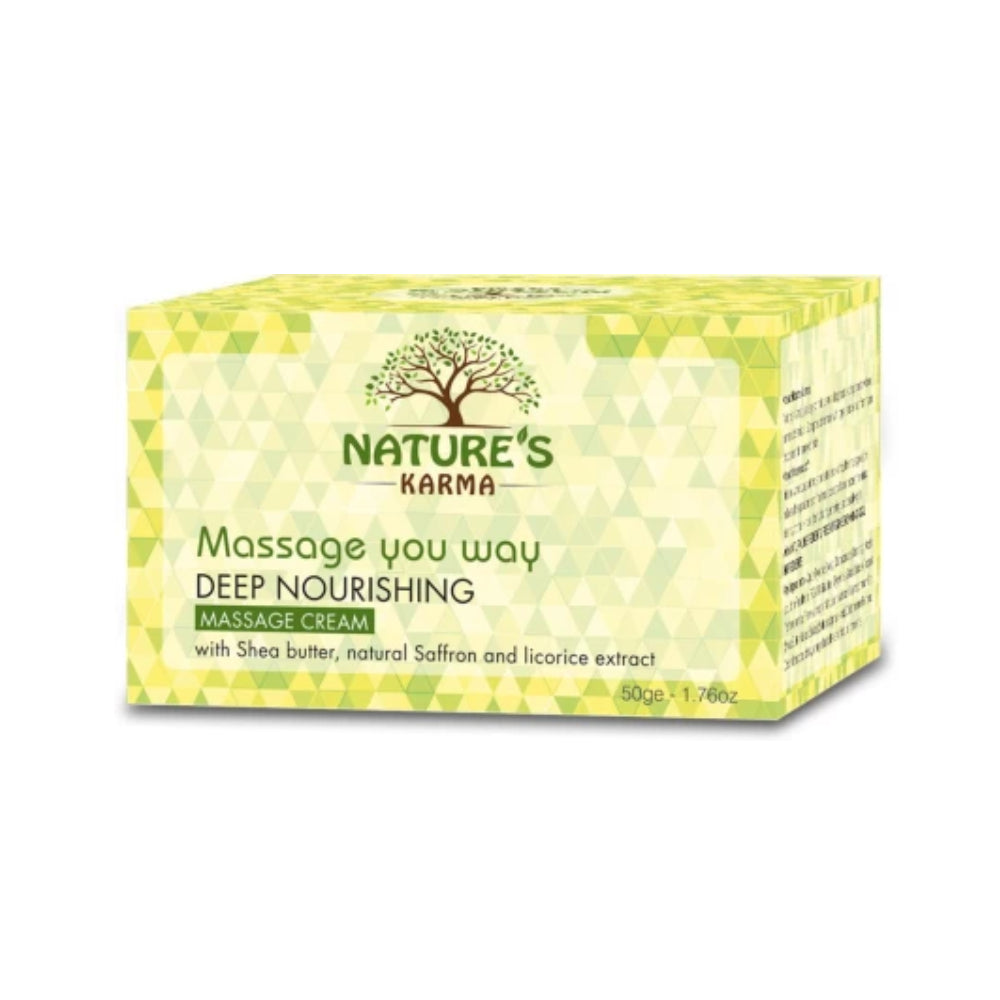 Nature's Karma Deep Nourishing Massage Cream  (50 g)