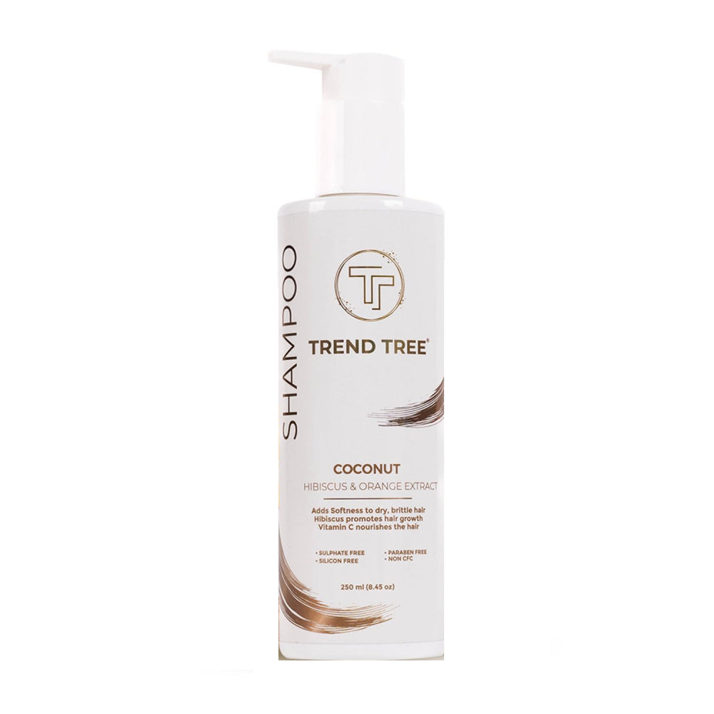 Trend Tree Coconut Shampoo with Hibiscus Orange Extract 250ml