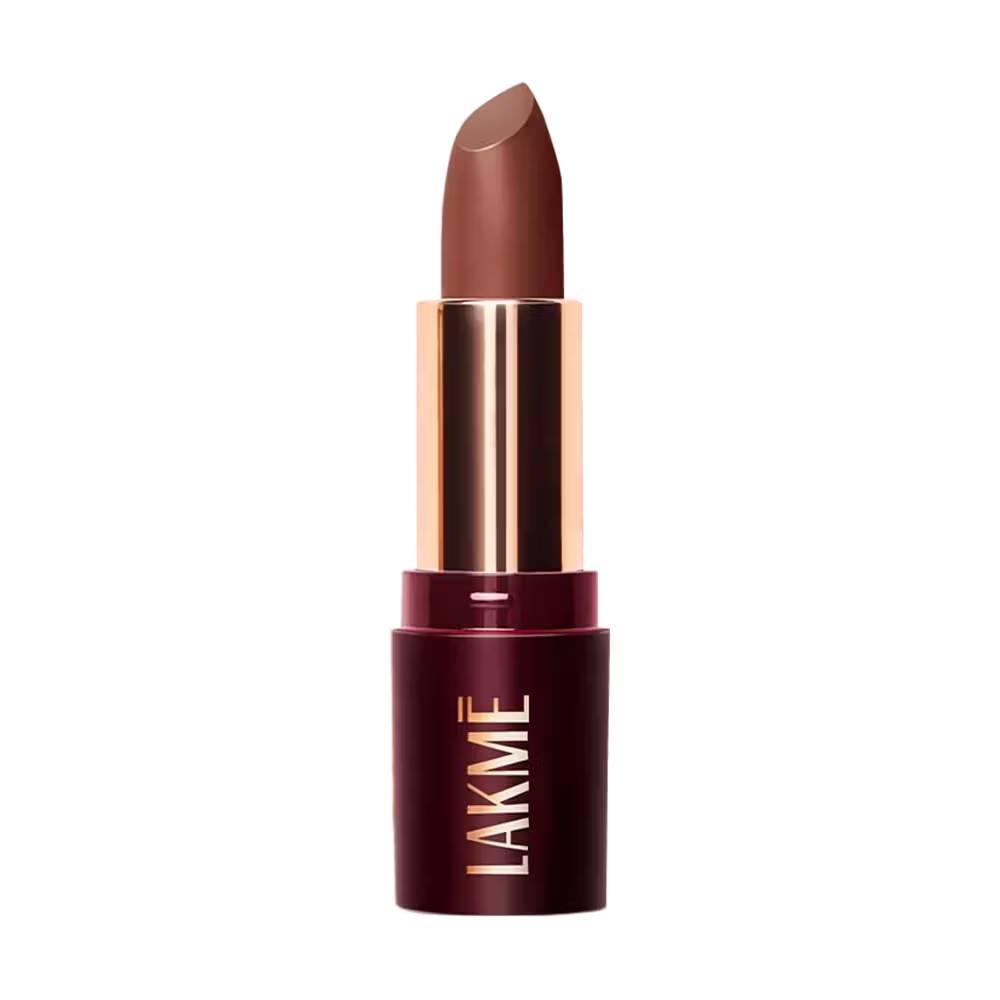 Lakme Ultimat Glam Satin Matte Lipstick - Nude Muse (4.3g)