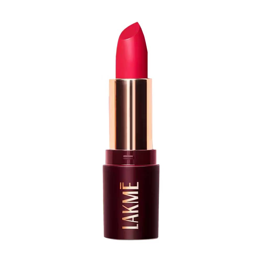 Lakme Ultimat Glam Satin Matte Lipstick - Pink Pop (4.3g)