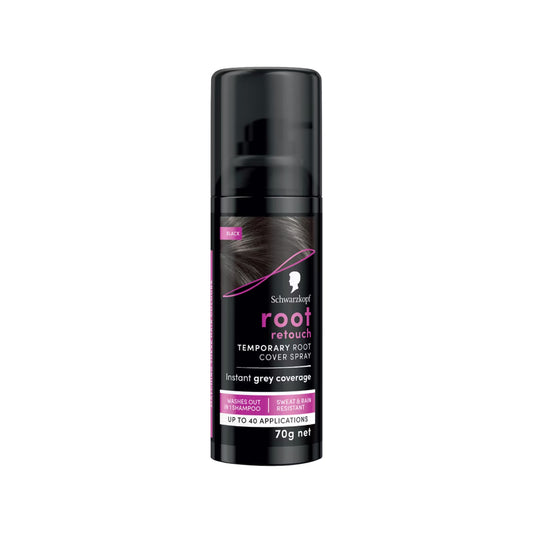Schwarzkopf Root Retouch Instant Temporary Hair Spray - Black (120ml)