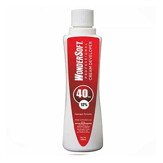 Wondersoft Professional Hair Cream Developer 40 Volume 12%  (1000 ml)