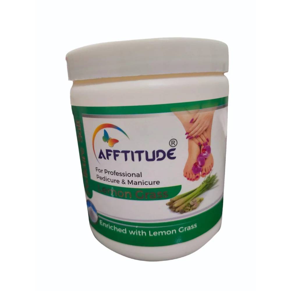 Afftitude For Professional Pedicure & Manicure Lemon Grass 500g