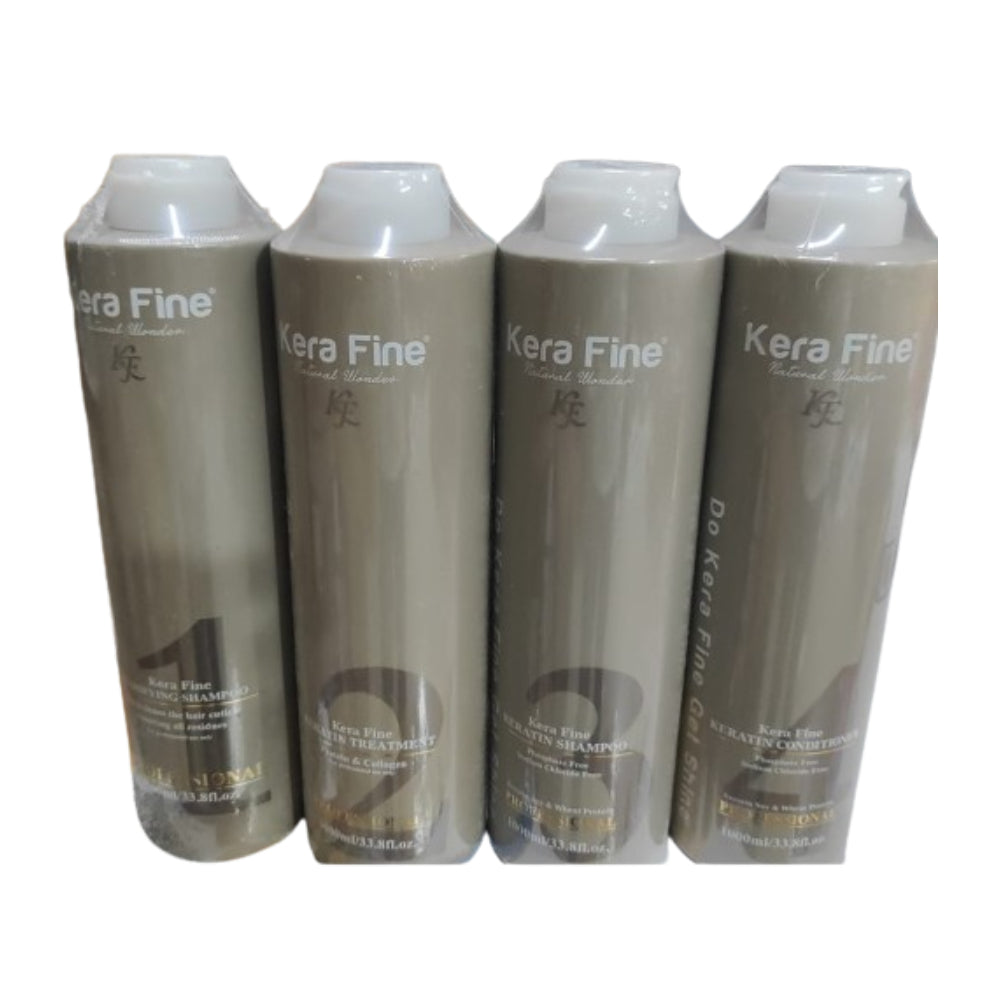 Kerafine Professional Keratin Treatment Kit 1000ml