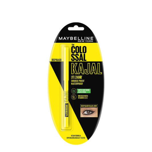 Maybelline New York The Colossal Kajal 24Hour Smudge Proof - Deep Black (0.35g)