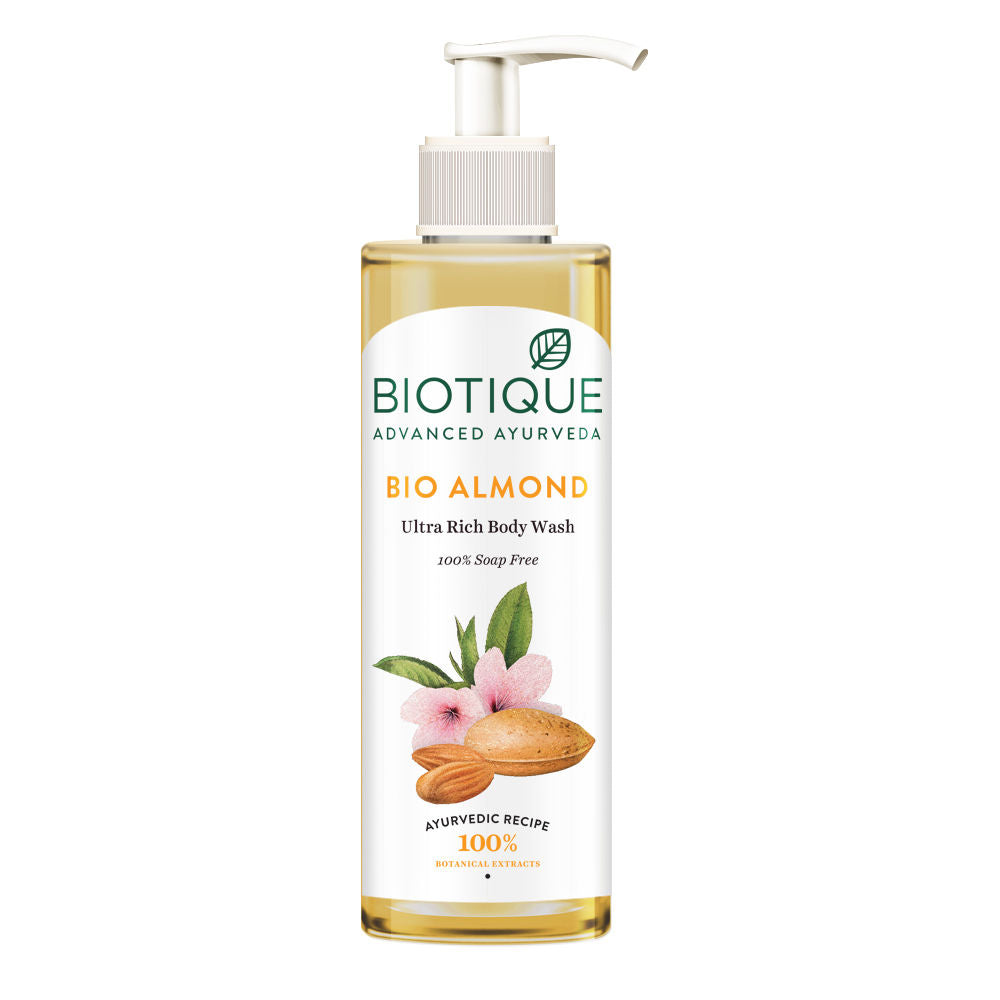 Biotique Bio Almond Ultra Rich Body Wash (200ml)